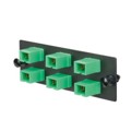 FAP6WAGSCZ - FAP W/6 SC APC SIMPL ADAPTERS (A