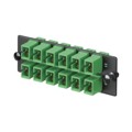 FAP12WAGSCZ - FAP W/12 SC APC SIMPL ADAPTERS (