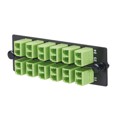 FAP12WWDLCZ - FAP W/12 LC DUPL ADAPTERS (LM) Z