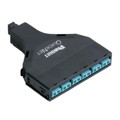 FQXN-12-10AF - 12-FIBER QN SFQ CASSETTE, OM3 (5