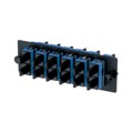 FAP6WBUDSC - FAP W/6 SC DUPL SM ADAPTERS (BU)