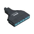FQZN-12-10AS - 12-FIBER QN SFQ CASSETTE, OM4 (5