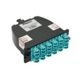 FC2XN-24-10B2 - OM3 24-FIBER TOTAL, AQUA ADAPTER
