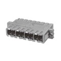 HMUA-8A-B2 - CONN COUPLER RCPT MU-MU 8-PLEX