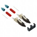 6754485-4 - CONN FIBER LC PLUG DUPLX 125UM