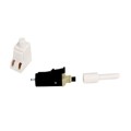 6600-S - CONN FIBER LC PLUG SMPLX 125UM