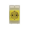 39500010002 - PLUG SOCKET MODULE GERMANY YELLO