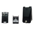 7940111828 - SINGLE FRAME, KNOB LOCK, RJ45, 3