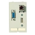 39500020143 - DATA MODULE (USB;RJ45;SUB-D9,F-M