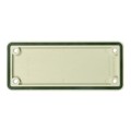 1664390000 - PLATE COVER SIZE 6 PLASTIC GRAY