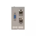 39500020163 - DATENMODUL (2X RJ45+1XD-SUB9 BU/