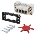 1607298 - CONN FRAME AND INSERT 3+GND