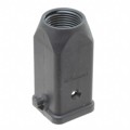 0936010633 - 3A STD NYL HOOD 2PGS T/E PG11 BK