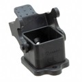 0936010615 - 3A STD BULK.HOUS. 1LEV T/E BLACK