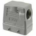 H10B-SDR-LB-2PG16 - CONN BASE SIDE DUAL SZ10B PG16