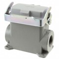 H10B-SDRH-LB-2M25 - CONN BASE SIDE DUAL SZ10B M25