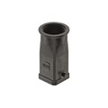 19200030437 - 3A BLACK PLASTIC HOOD ANGLED ENT