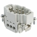 1648115 - INSERT MALE 6POS SCREW