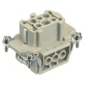 09330062701 - INSERT FEMALE 6POS+1GND SCREW