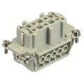 09330102701 - INSERT FEMALE 10POS+1GND SCREW