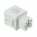 HA-003-FS - INSERT FEMALE 3+1GND PUSHIN