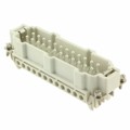 0936010307 - 24P+PE MALE INSERT 16A 500V/UL60
