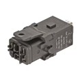 09100033101 - 1A 3+PE FEM SHIELD CRIMP SLATCH