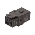 09100032701 - 1A 3+PE FEM SCREW INSERT SLATCH