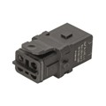 09100033300 - 1A 3+PE FEMALE CRIMP INSERT WITH