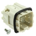 0936010133 - 4P MALE INSERT 10A 250V, UL600V,