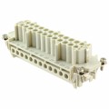 0936010297 - 24P+PE FEMALE INSERT 16A 500V/UL