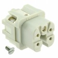 0936010129 - 4P FEMALE INSERT 10A 250V, UL600