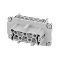 C14610B0100021 - INSERT FEMALE 10POS+1GND SCREW