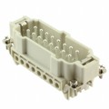 0936010273 - 16P + PE MALE INSERT 16A 500V/UL