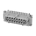 C14610B0161021 - INSERT FEMALE 16POS+1GND SCREW