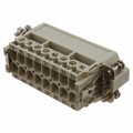 09200162613 - INSERT MALE 16POS+1GND SCREW