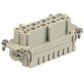 09330162716 - INSERT FEMALE 16POS+1GND PUSH IN