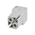 1417390 - MODULE FEMALE 2POS SCREW