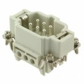 0936010215 - 6P + PE MALE INSERT 16A 500V/UL