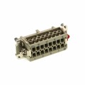 09340062701 - INSERT FEMALE 6+2POS+1GND SCREW