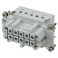 1-1103637-1 - INSERT FEMALE 10POS+1GND SCREW