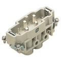 09380062611 - INSERT MALE 4+0POS+1GND SCREW