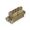 09210253101 - INSERT FEMALE 25POS+1GND CRIMP