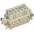 09200102812 - INSERT FEMALE 10POS+1GND SCREW