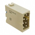 09140082633 - MODULE MALE 8POS PUSH IN LOCK