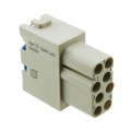 09140082733 - MODULE FEMALE 8POS PUSH IN LOCK