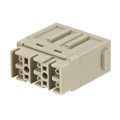 09140064711 - HAN LC FEMALE MODULE FOR 6 LC CO