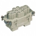 09380182701 - INSERT FEMALE 6+12POS+1GND SCREW