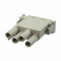 1861900000 - MODULE FEMALE 4POS CRIMP