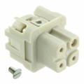 0936010121 - 3P FEMALE INSERT 10A 250V, UL600